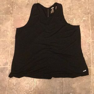 Black tank top